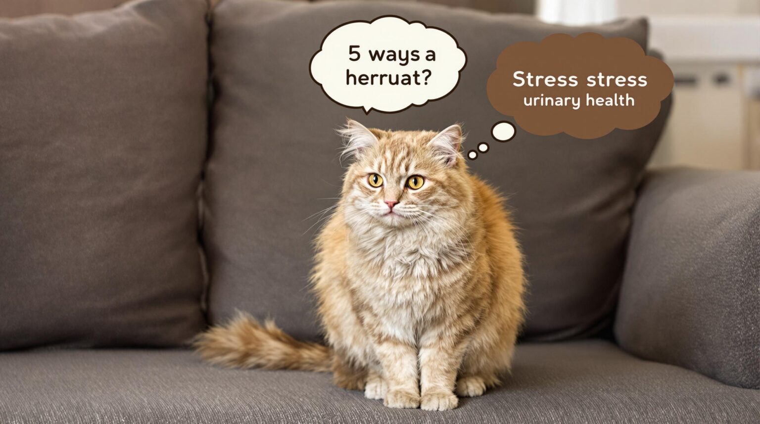 5 Ways Stress Affects Your Cats Urinary Health - Pet Health Advisor - Cat Stressed Induced Urinary Incontinence