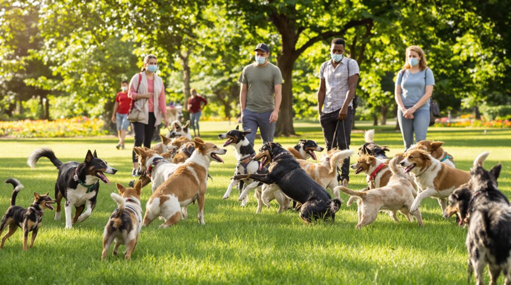 socializing-dogs-safely-amid-pandemic-challenges-in-2024 - Training & Behavior